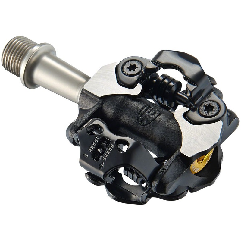 WCS XC Pedals – Dual Sided Clipless, Aluminum, 9/16″, Black