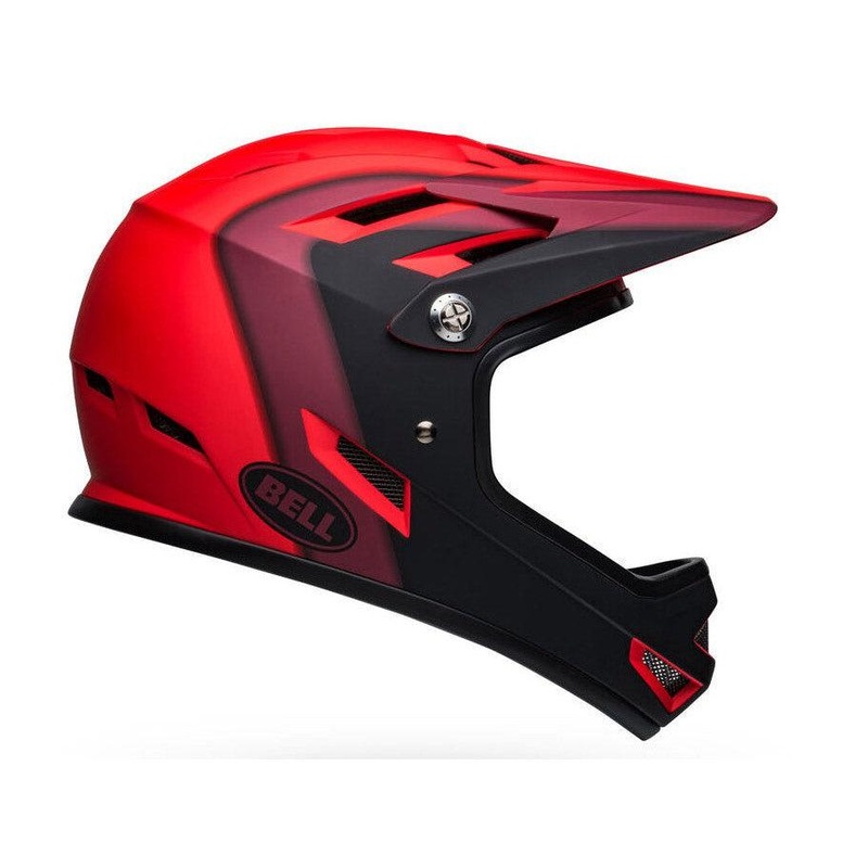 Bell Sanction Matte Red/Black Presence Helmet Matte Red/Black XS