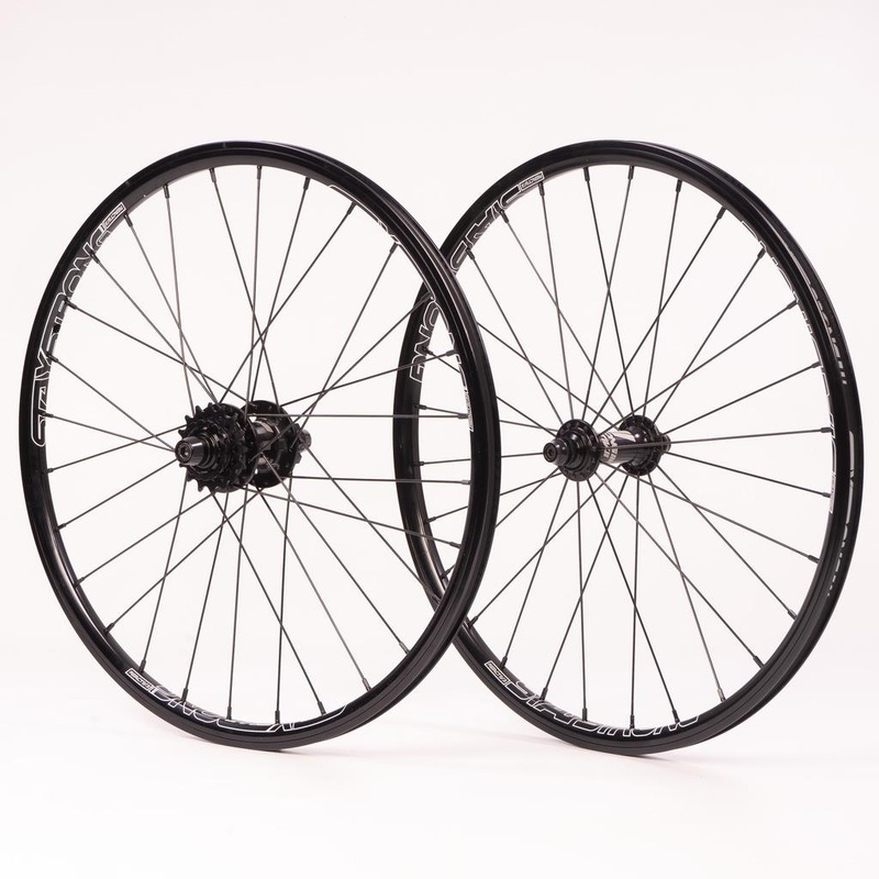 Stay Strong Reactiv 2 20″ Disc Race Wheelset- Black/ 1-1/8″