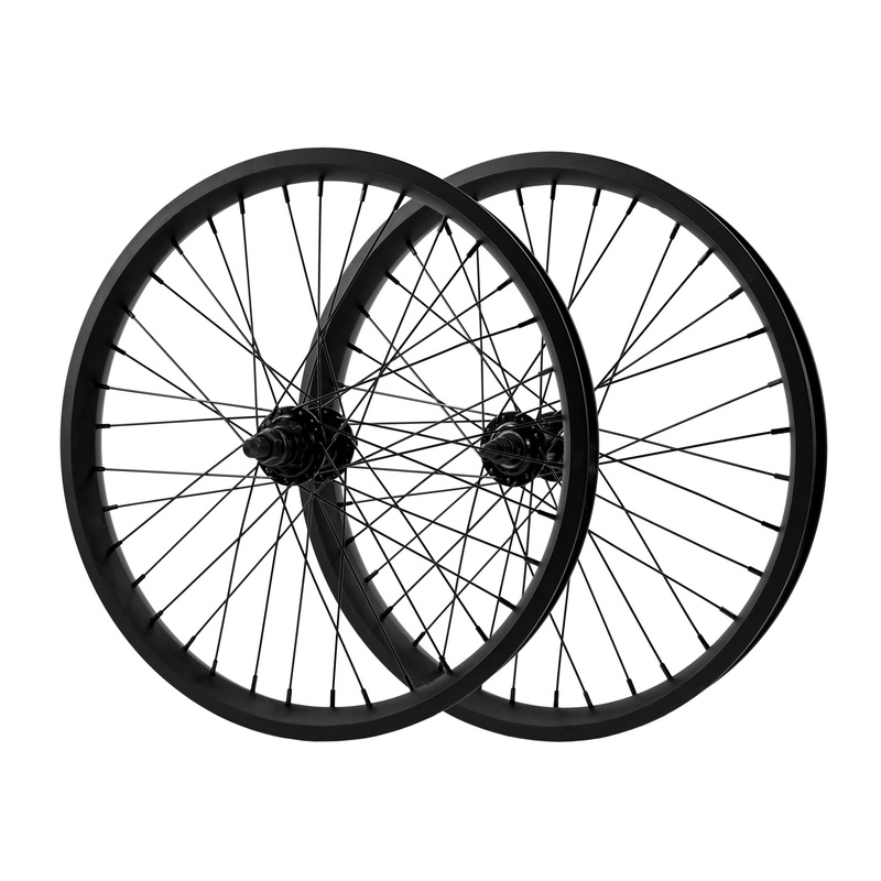 20″ Wheelset – Multi Colors DONE Matte Black