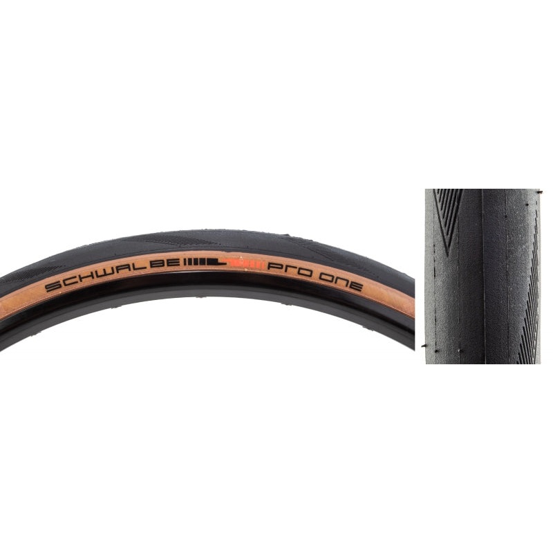 Pro One Tire – 700 x 25 Clincher Folding BLK/Transparent Evolution Super Race Addix Race V-Guard 700 x 25c