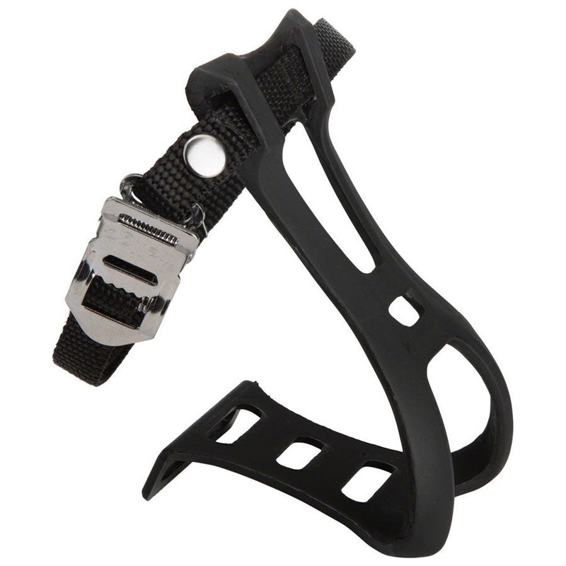 Toe Clips & Straps Set Toe Clip and Strap Set SM Black
