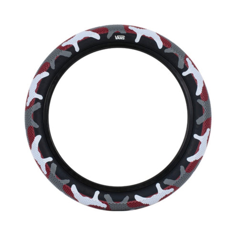 Vans X Cult Tire 20″ / Red Camo (Single) Bundle