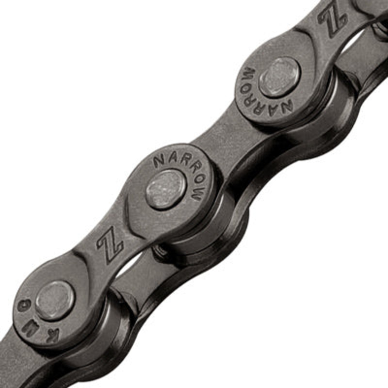 kmc chain z8 1 x 116l gy z8 1 chains 1/2” x 3/32” Brown