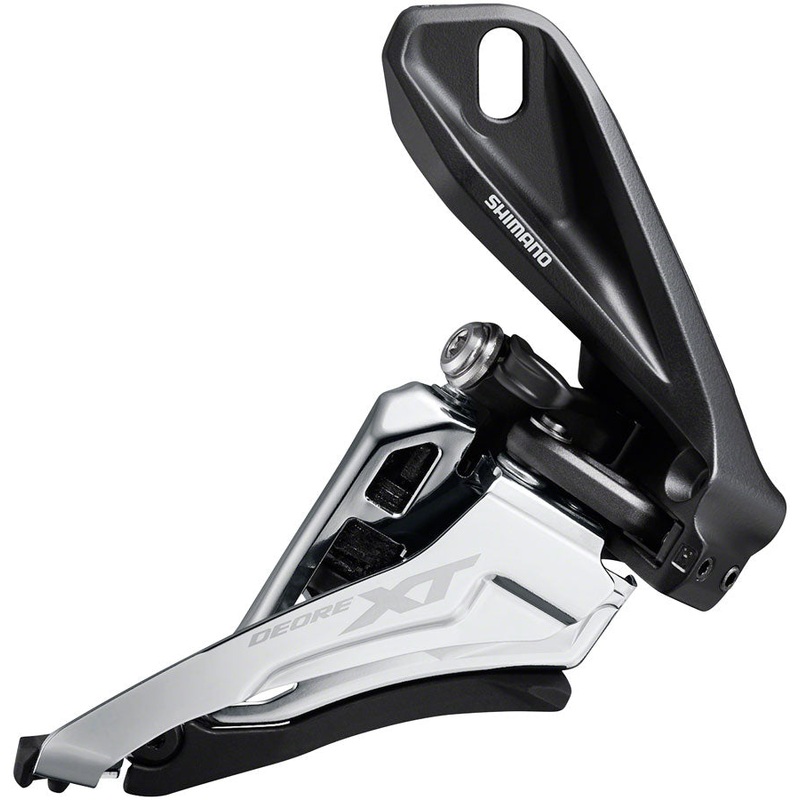Shimano XT FD-M8100-D Front Derailleur – 2×12, High-Direct Mount, Front Side-Swing, Black