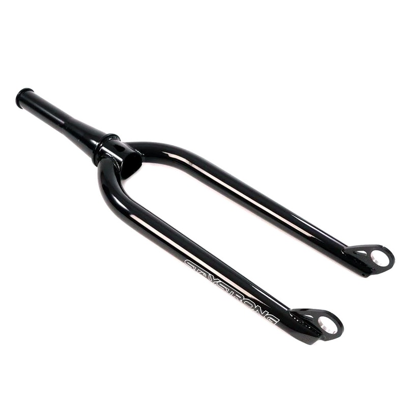 Stay Strong REACTIV Tapered Chromoly BMX Race Fork-24″-10mm Black