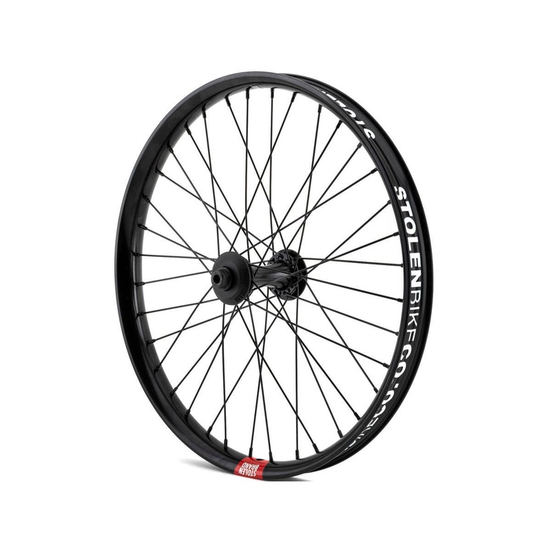 Stolen Low Pro Street Front Wheel w/ Female Axle Front FA Black