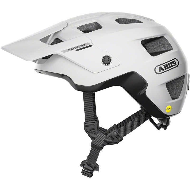 Abus MoDrop MIPS Helmet – Polar White, Medium