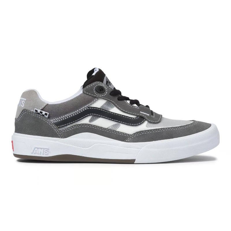 Vans Wayvee BMX Shoes-Gray/White 10