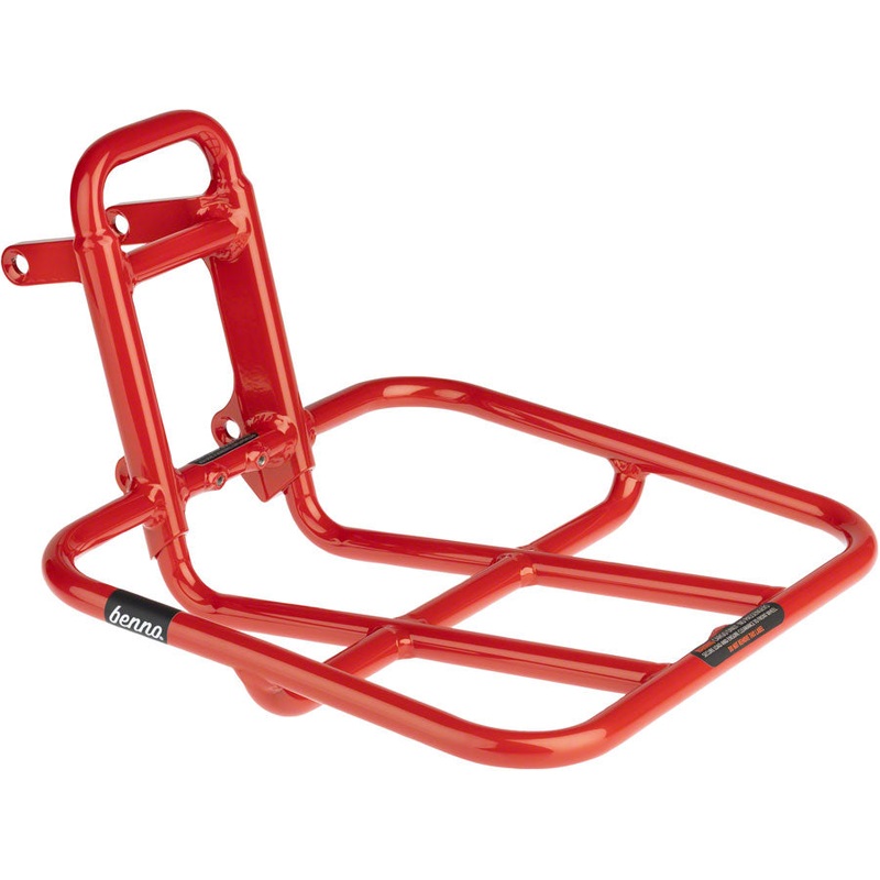 Benno Sport Front Tray Rack – Fits All Benno Models, Red