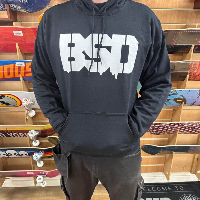 BSD Drip Hooded Sweatshirt Black Small