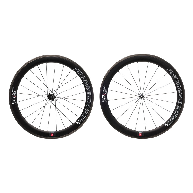 Profile Design 58/TwentyFour Carbon Clincher 700c Wheelset