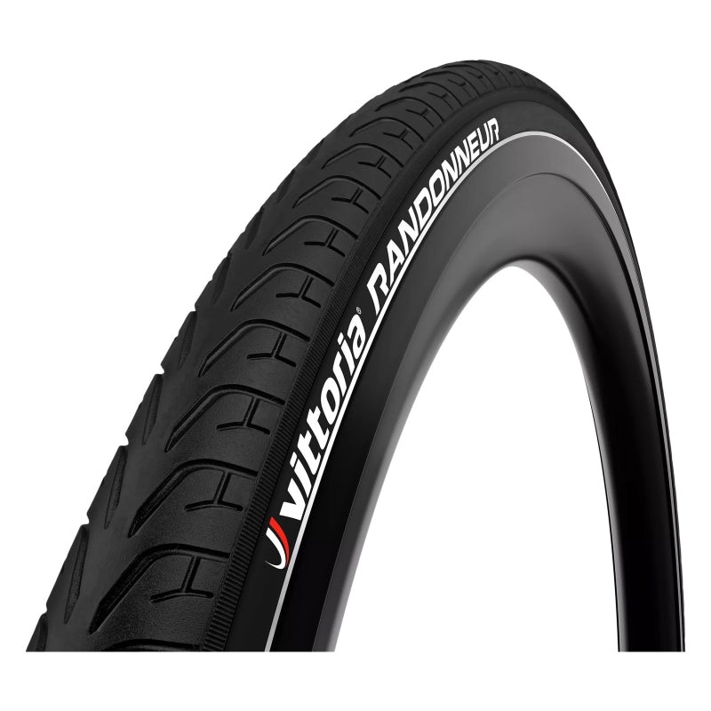 Vittoria Randonneur Reflect Tire – 700 x 38 Clincher Wire Black