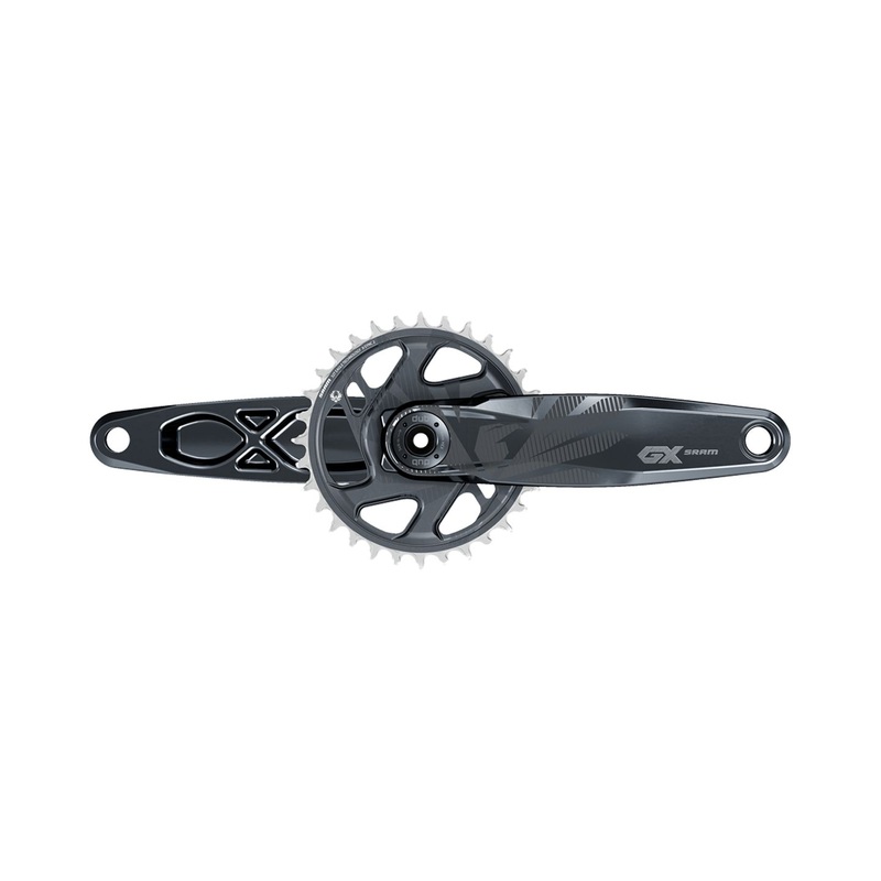 SRAM GX Eagle Boost Crankset – 170mm 12-Speed 32t Direct Mount DUB Spindle Interface Lunar 52mm Chainline