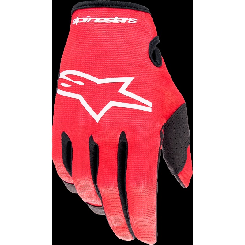 ALPINESTARS Youth & Kids Radar Gloves Mars Red/White Youth X-Small