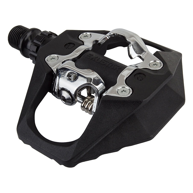 Exustar PM816 MTB SPD Comp Clipless Pedals -Live4bikes black 9/16″