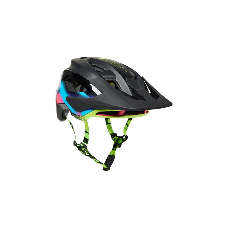 Fox Racing Speedframe Pro Bike Helmet Lunar Black L