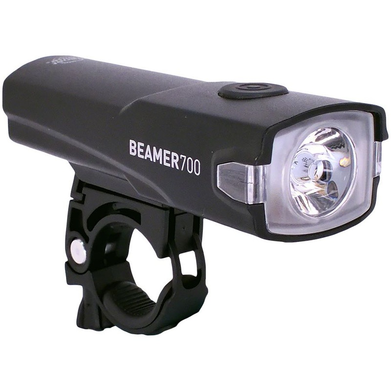 Beamer 700 Headlight – 700 Lumen, USB Rechargable, Black