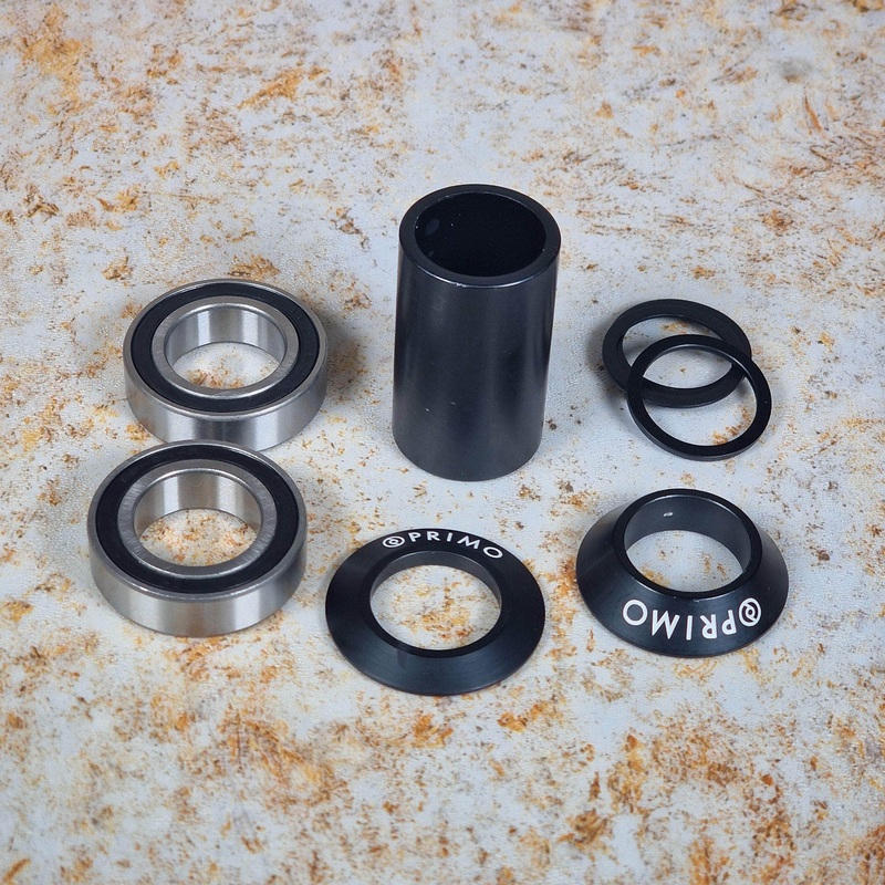 Primo Mid Bottom Bracket Black 19mm Black