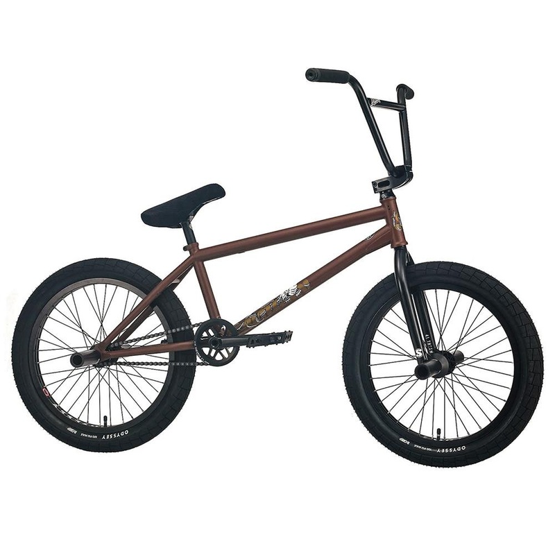 Sunday Darkwave Authentic Broc Raiford Signature BMX Bike Matte Dark Brown RHD- 21″