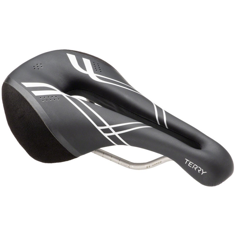 Terry Corta Saddle – Titanium, Black, Women’s