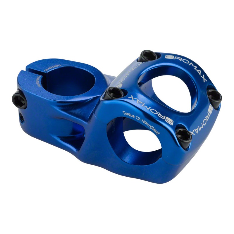 Promax Impact 31.8mm Front Load BMX Stem – 48mm – Blue