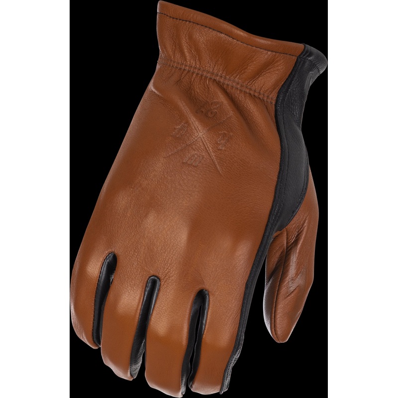 HIGHWAY 21 Louie Gloves Black/Tan Xs