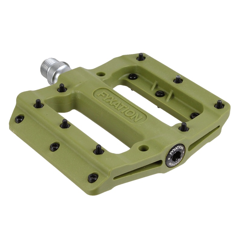 Mesa MP Pedals – Platform Composite/Plastic 9/16″ Desert Sadona Green