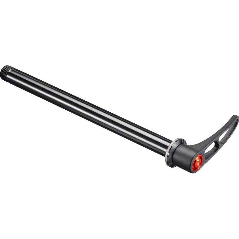 RWS Front Thru Axle RWS MTB Thru Bolt: 15 x 150mm, Overall Length 198mm, M15 x 1.5mm Thread Pitch, Flat Washer, Aluminum Lever