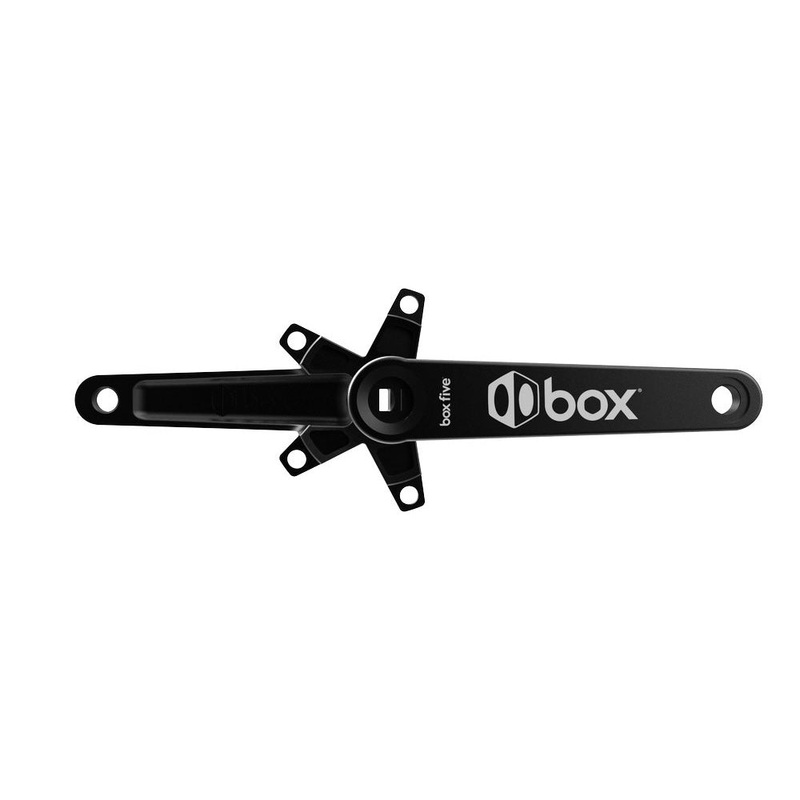 Box Five Square Taper Cold-Forged Crankset-Black 135mm