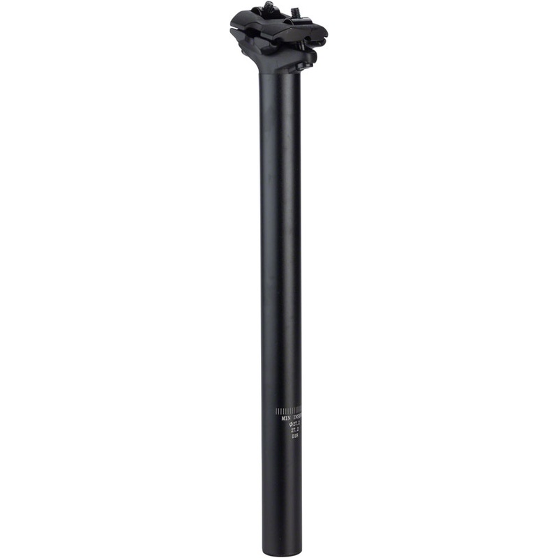 Dimension Two-Bolt Seatpost 27.2 x 350 Matte Black
