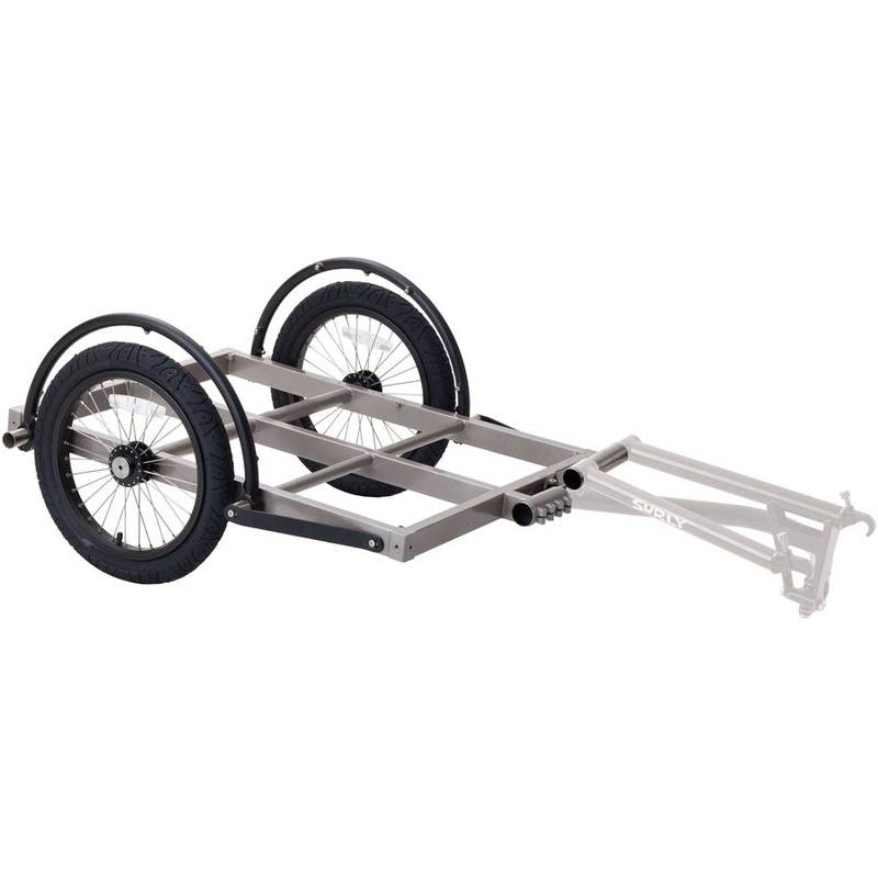 Surly Ted Trailer: Short Bed, 16″ Wheels, Gray