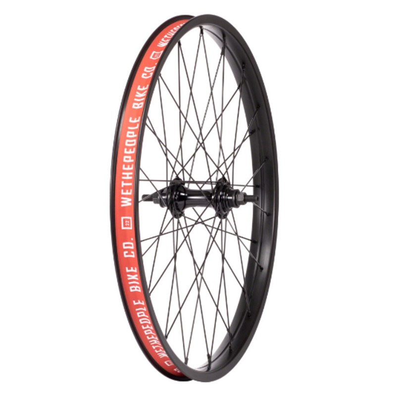 We The People Audio 22″ Front Wheel Black
