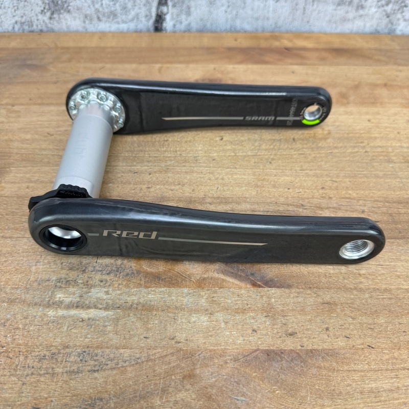 Low Mile! SRAM Red AXS E1 172.5mm 8-Bolt Crankset Crank Arms DUB SL Spindle