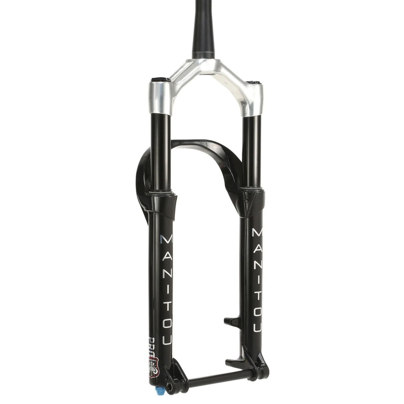 Manitou Mastodon Pro Suspension Fork – 26″ 100 mm 15 x 150 mm 44 mm Offset Matte BLK Standard Gen 3