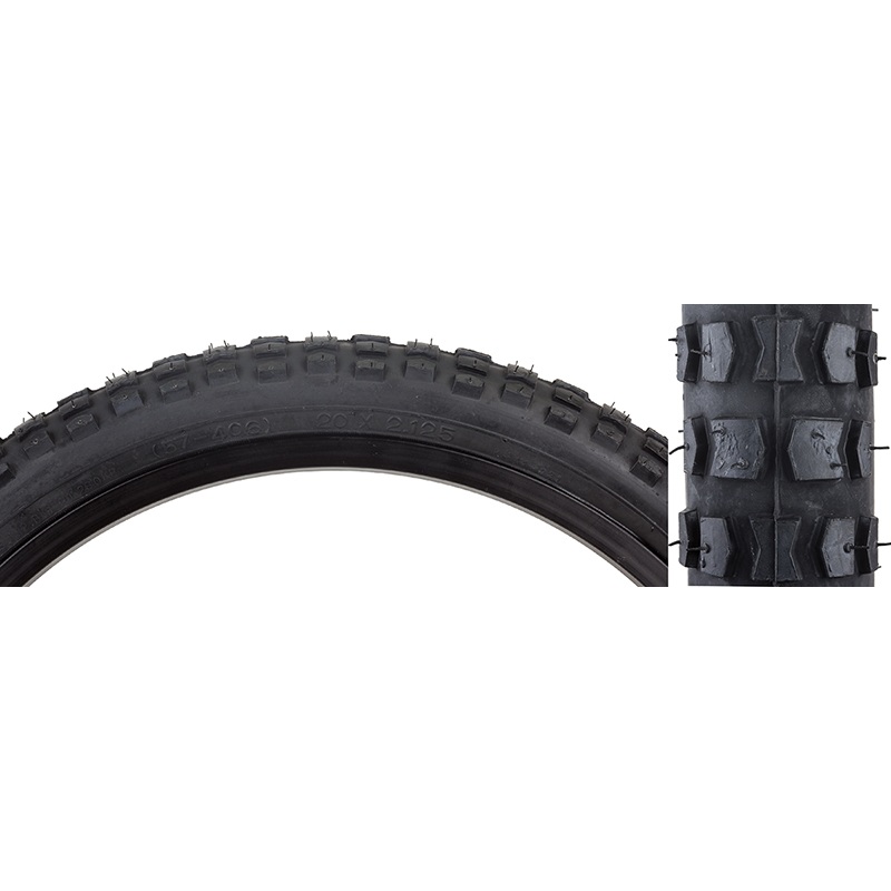Sunlite Kenda MX K44 20″ Tire Black – 20″ x 1.75″